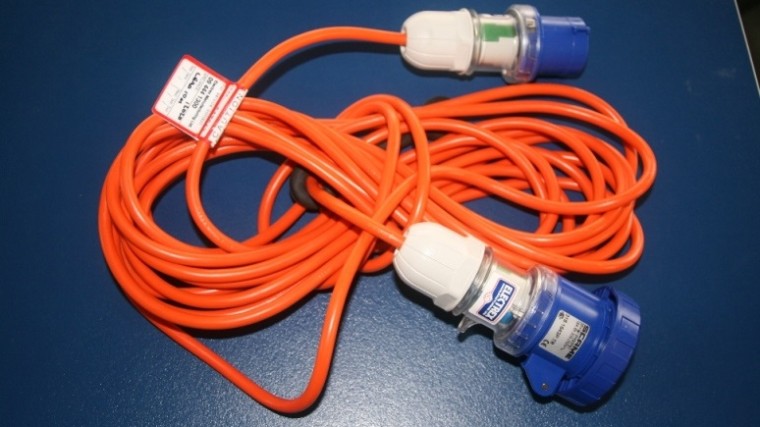 Electrex 10Mt Caravan Supply Lead Std