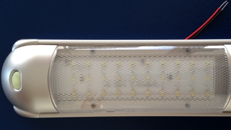 Interior Light Silver 30 Led Cool White