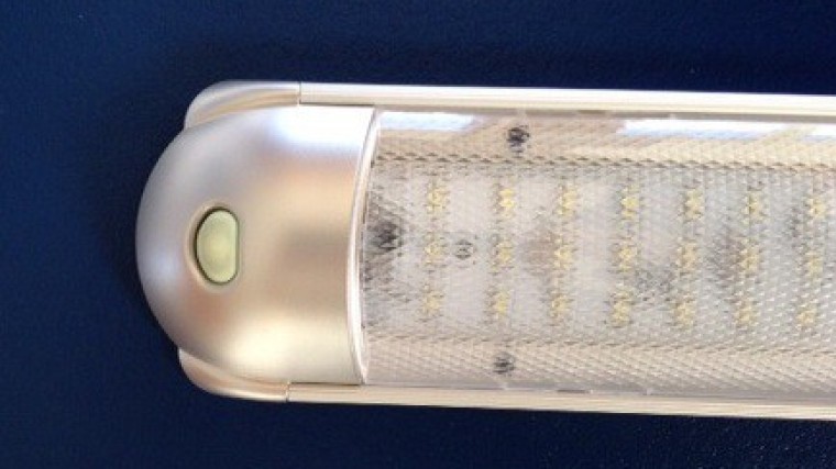 Interior Light Silver 30 Led Cool White