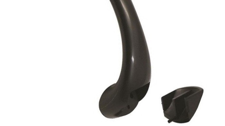 Coast Black Plastic Grab Handle