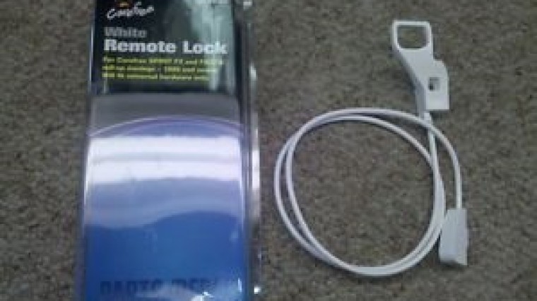 Carefree Hardware Remote Lock White