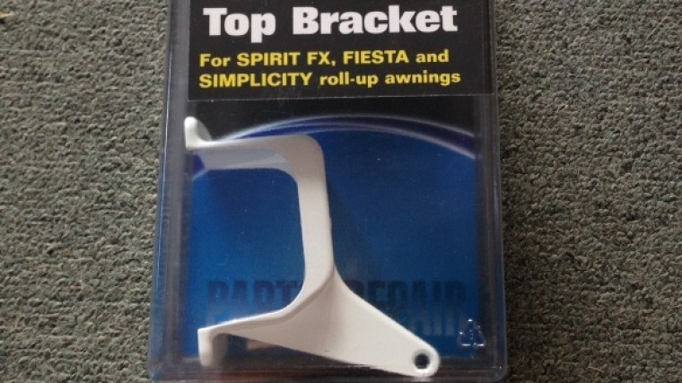 Carefree White Top Bracket