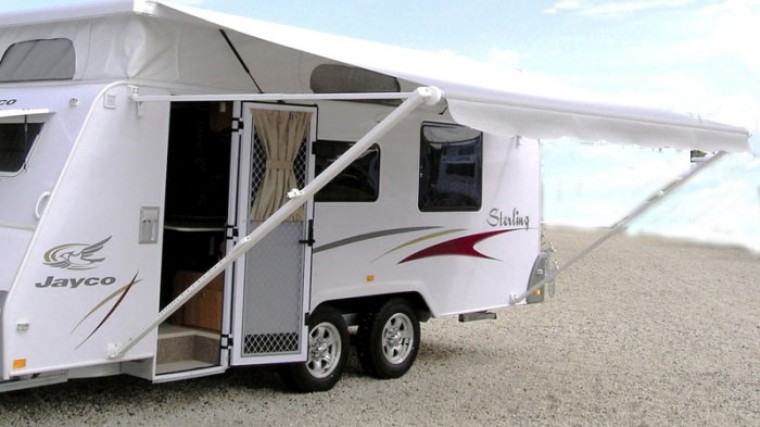 Carefree Silver Fade Roll Out Awning