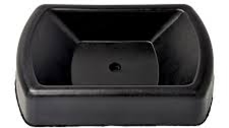 COAST RV 200-250mm Rubber Jockey Wheel Receiver