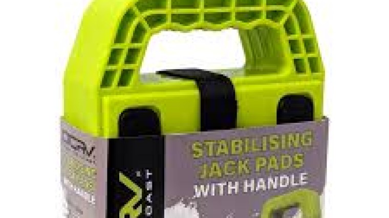 COAST RV Stabilizing Jack Pads with Handle | Set of 4