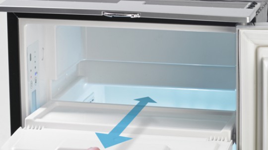 Removable Freezer in this 80L Fridge