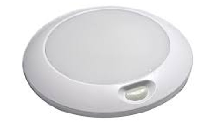 AURA 130 WHITE FINISH/COOL WHITE 7W 720LN