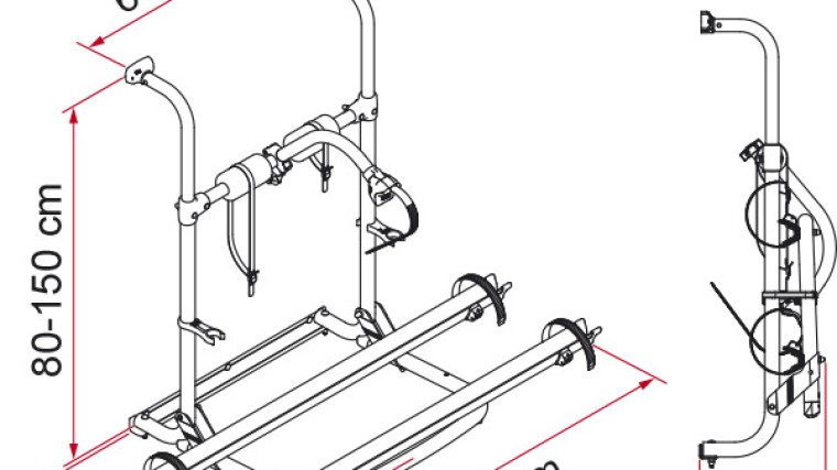 Diagram for Fiamma Carry Bike UL