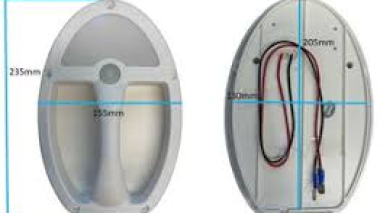 COAST TEARDROP LED ASSIST HANDLE W/12V LIGHT