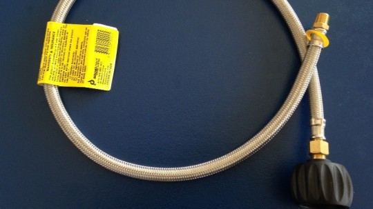 LPG Pigtail Qcc Fitting And Hose 750Mm