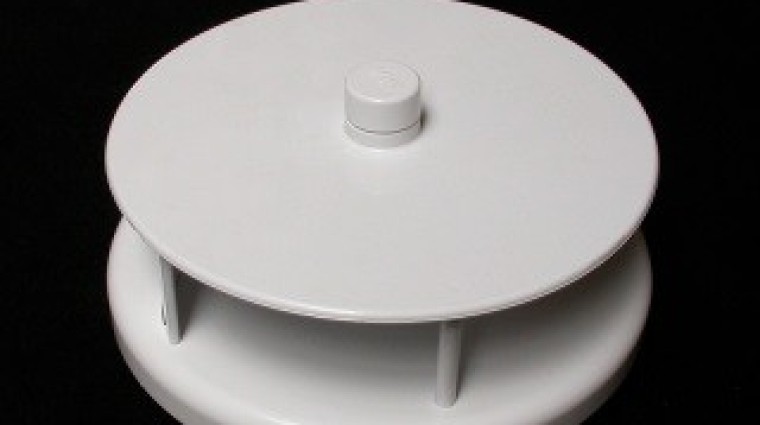 Rotary Vent Plastic White 240Mm X 120Mm