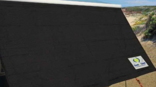 Coast V2 BLACK Sunscreen To Suit Fiamma/ Box Awnings 3m
