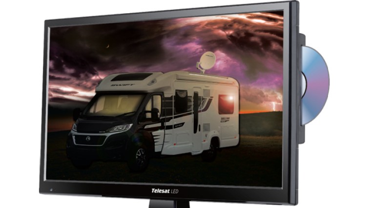 TELESAT 24" TV/DVD FREE VIEW