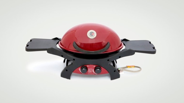 Ziggy Twin Portable Grill Chilli Red