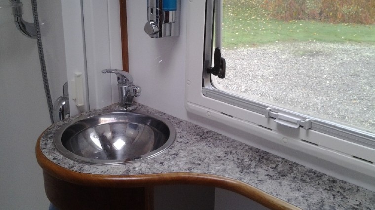 Stylish Hand Basin in Bathroom