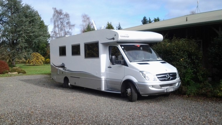 Maureen & Don's Coastal Grandelier Motorhome