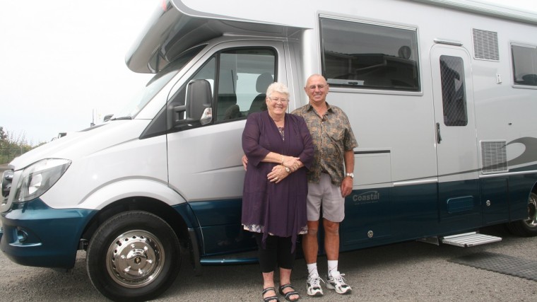 Gloria & Gary Park with their 2016 Coastal Gemini