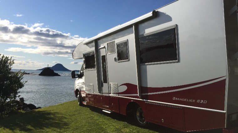 Taking in the View in Whakatane