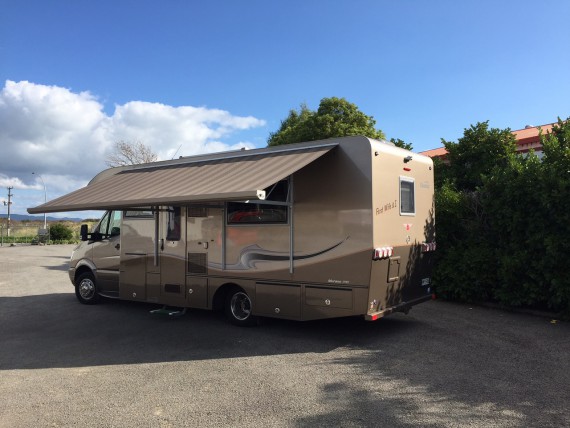 Coastal Displaying Upgraded Awning