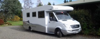 Maureen & Don's Coastal Grandelier Motorhome