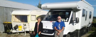 Pat & Barry with their 2012 Coastal Motorhome