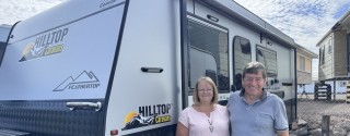 Hilltop Feathertop Caravan