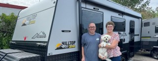 Hilltop Feathertop Caravan