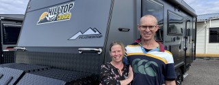 Hilltop Feathertop Caravan