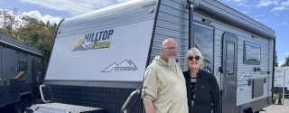 Hilltop Feathertop Caravan