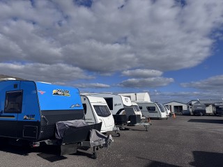 Any size RV, caravan or boat can be stored