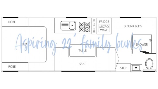 Aspiring 2/3 Bunk